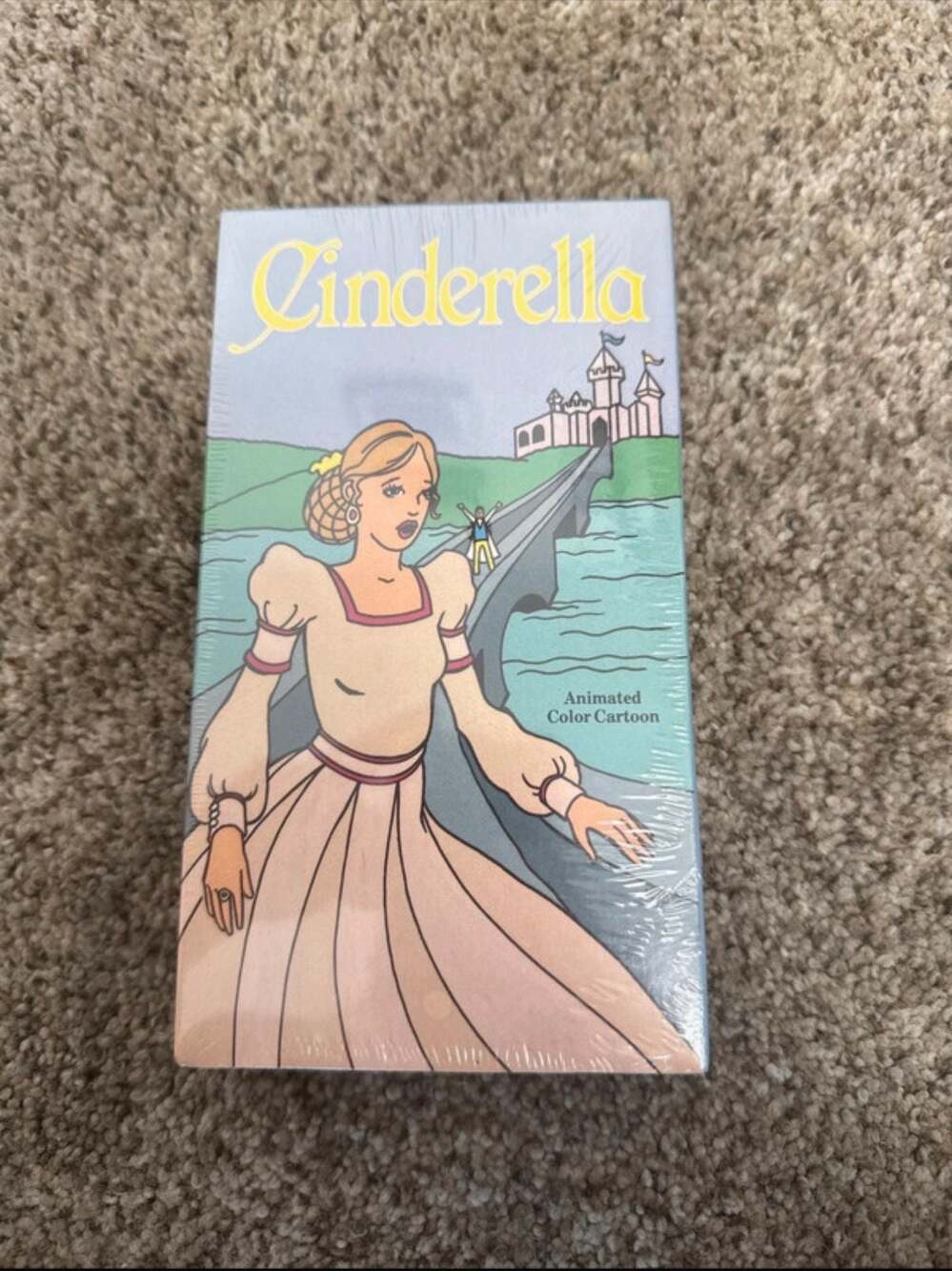 Cinderella Animated Color Cartoon VHS 1991 AIC Home Video Factory Sealed